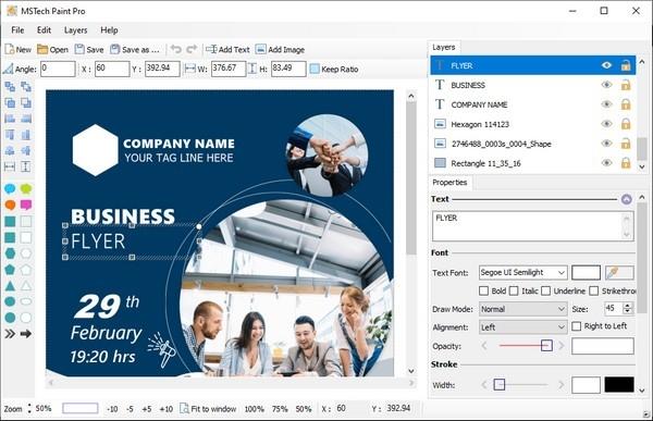 MSTechPaintPro,图像编辑.