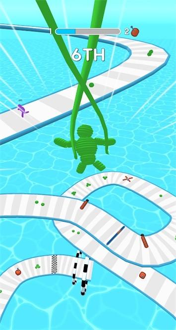 绳人障碍赛手机版(rope guys)下载,绳人障碍赛,跑酷游戏,闯关游戏